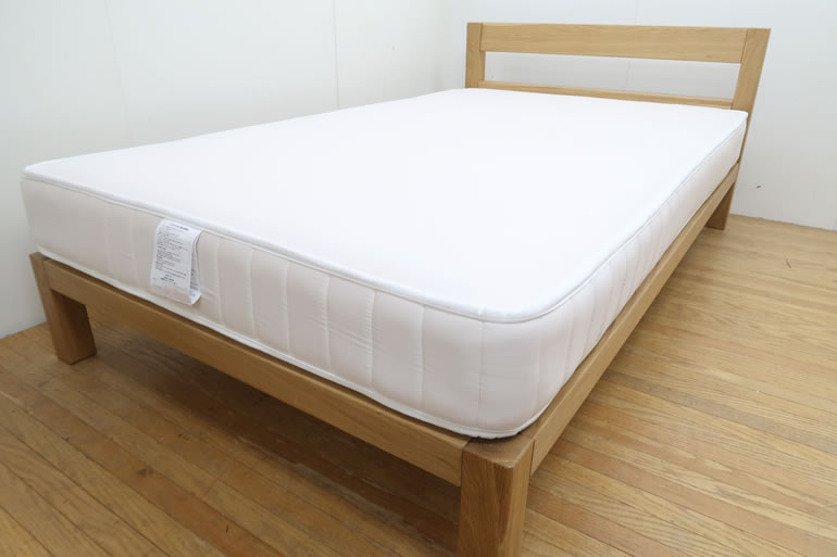 無印良品 高密度ポケットコイル セミダブルベッド